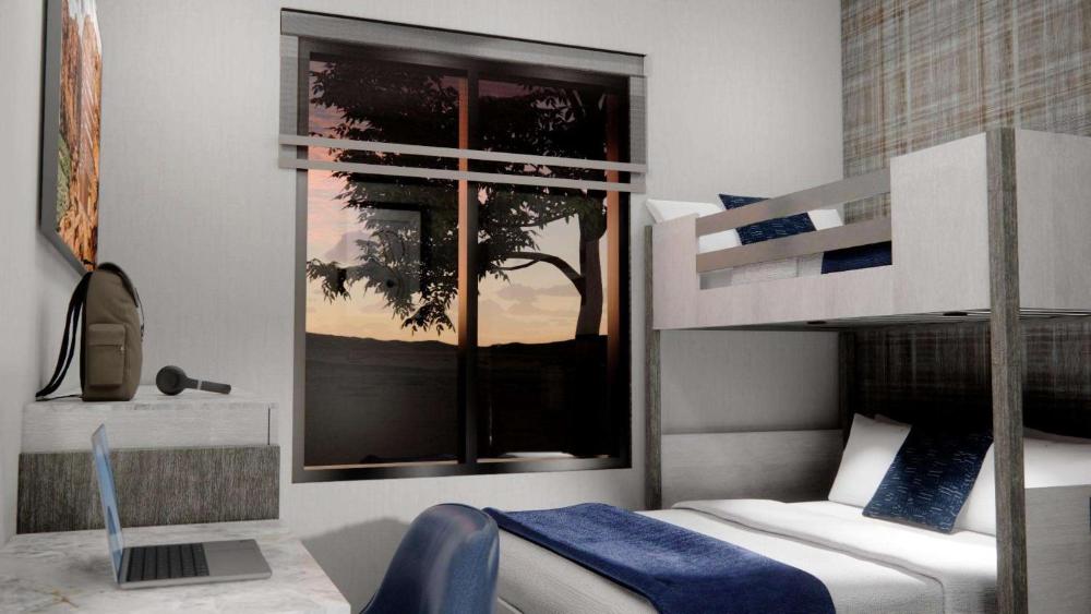 Three-Bedroom Suite Accessible - The Cove interior